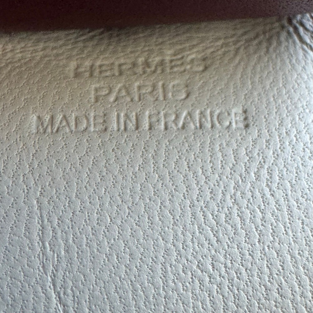 Hermes MM Milo Lambskin Rodeo Craie Noir Rouge‎ Rodeo CoA Authentic - Picture 3 of 4